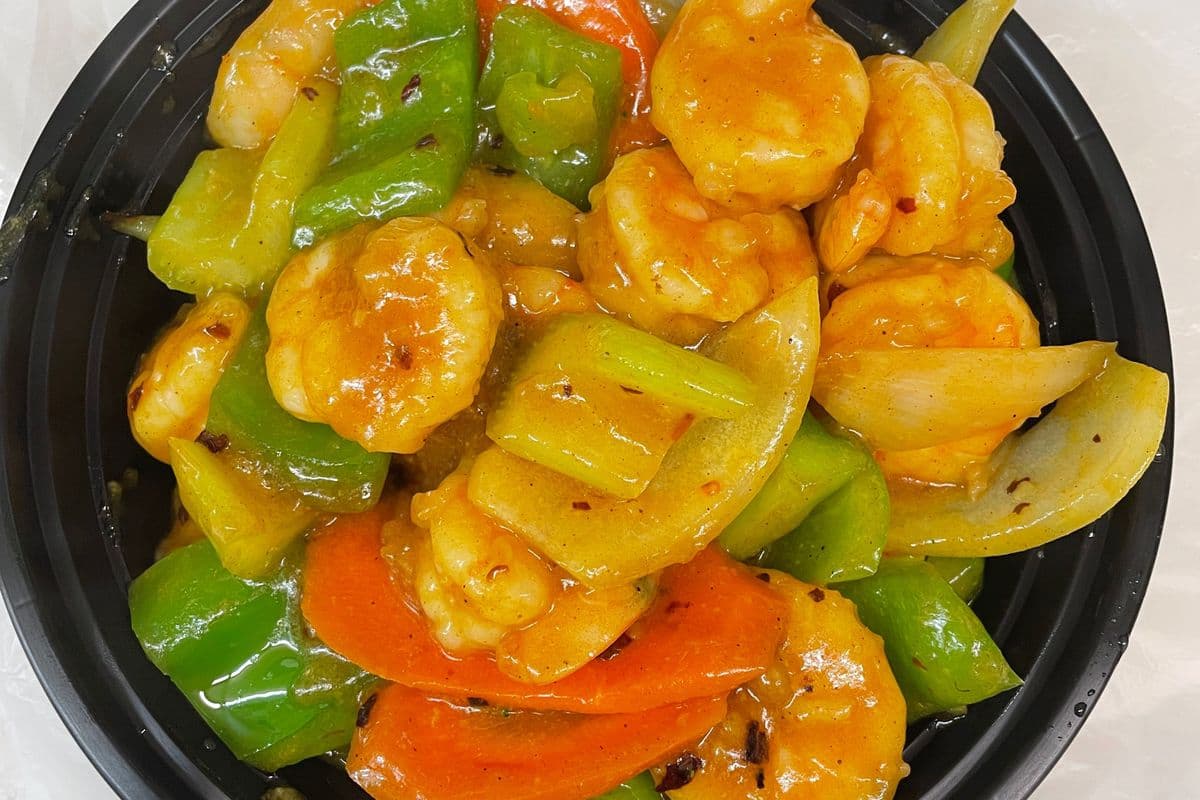 85. Shrimp with Curry Sauce