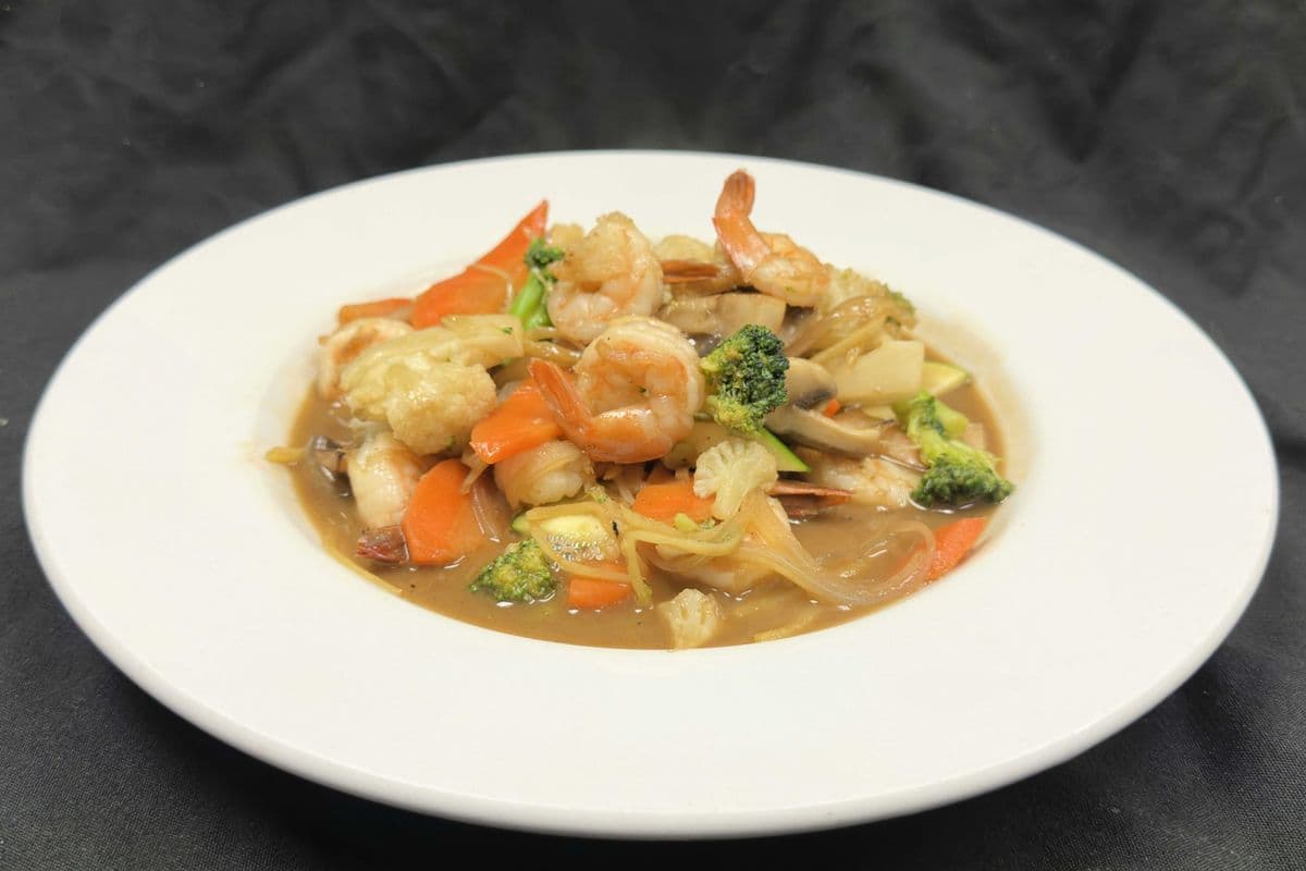 Crevettes au gingembre