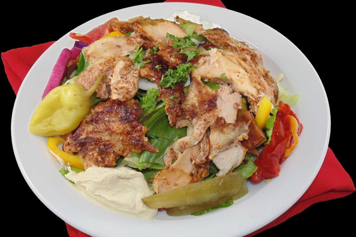 Large Chicken Fattoush Salad