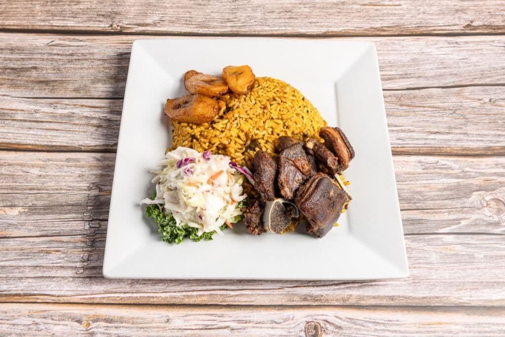 Native Rice with Goat Meat