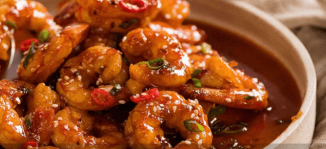 Garlic Fish or Prawns