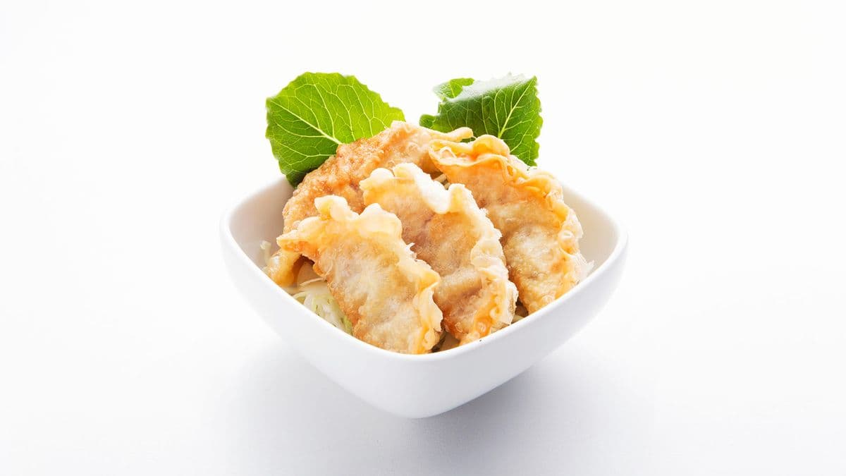 Deep fried Gyoza