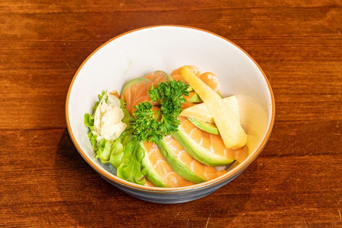 Salmon Donburi