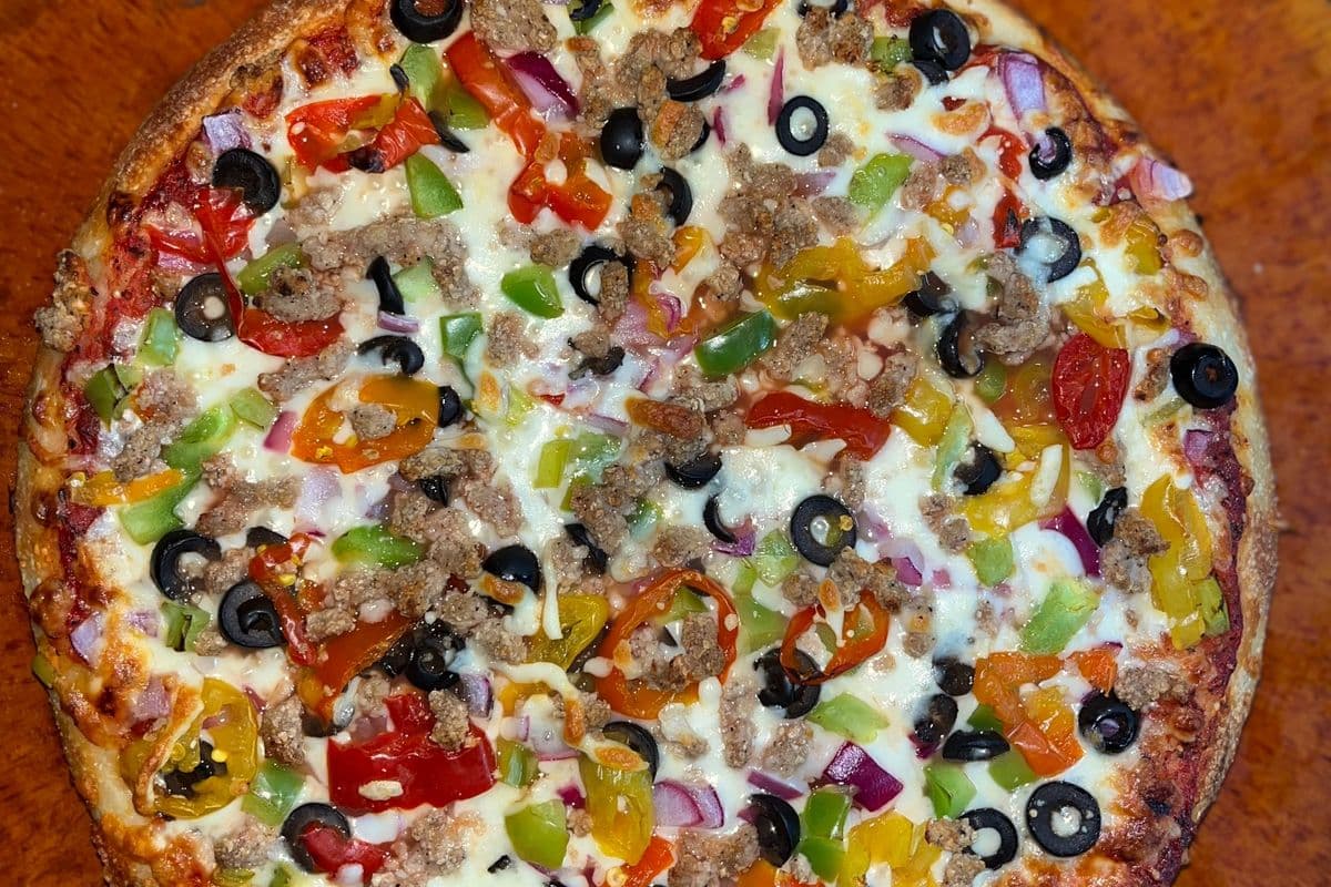 8. 14” Large Beef Mexican Pizza