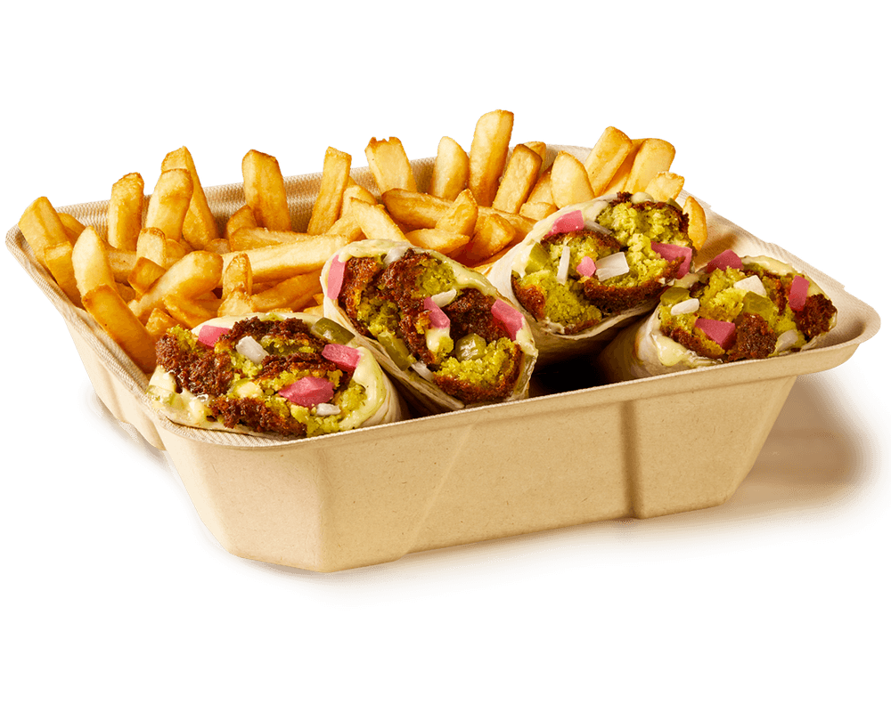 Falafel Shawarma SAJ Box