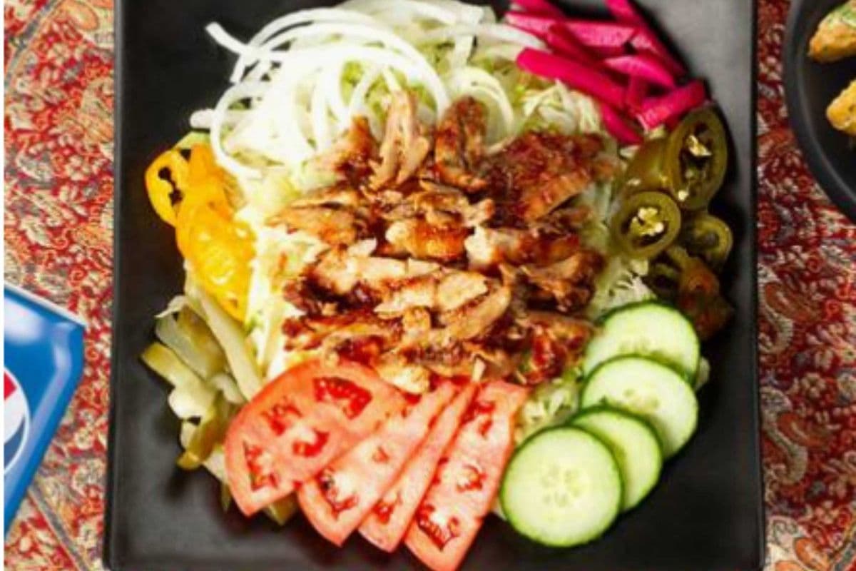 Chicken Shawarma Salad Bowl