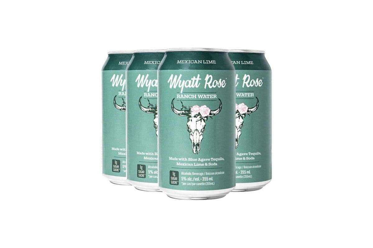 Wyatt Rose Mexican Lime (6 Cans) (1 x 6x355ML)