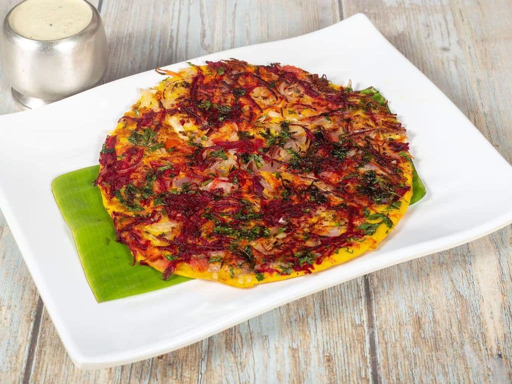 Tomato Onion Chilli Uthappam