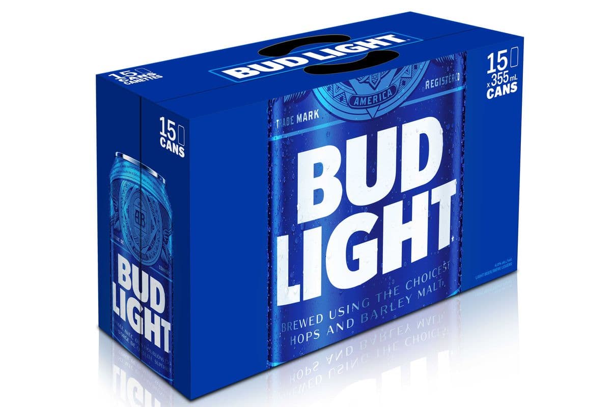 Bud Light (15 cans) (15 x 355mL)