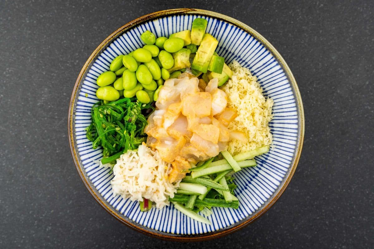 Spicy Hokkaido Scallop Poke
