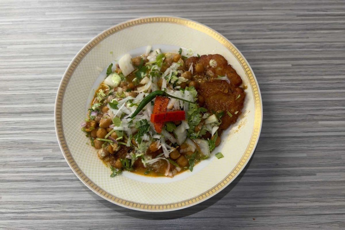 Stuffed Daal Tikki Plate