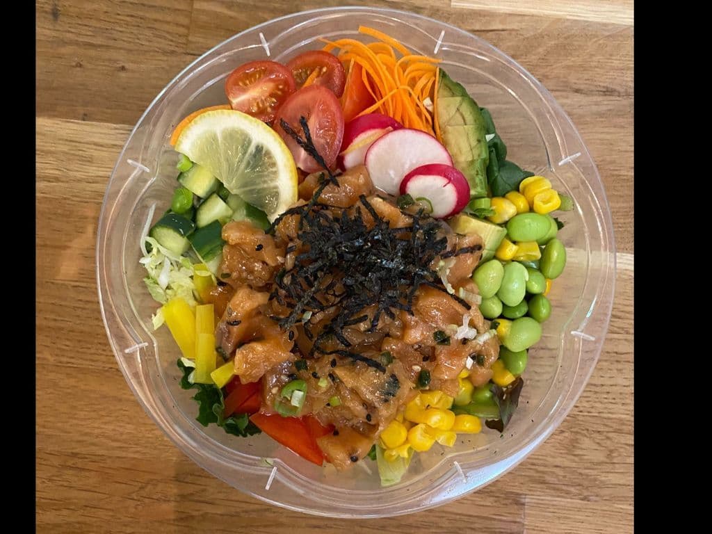 Poke Don au Saumon Fumé / Smoked Salmon Poke Don