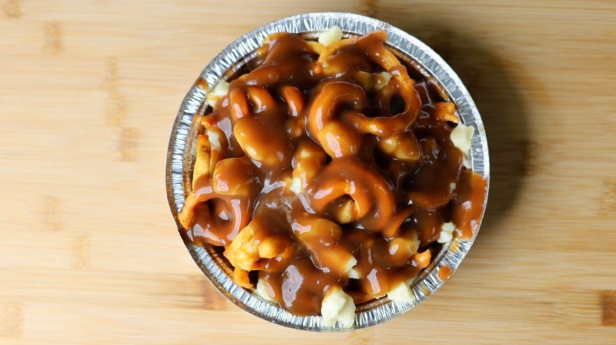 Curly Fry Poutine-Large