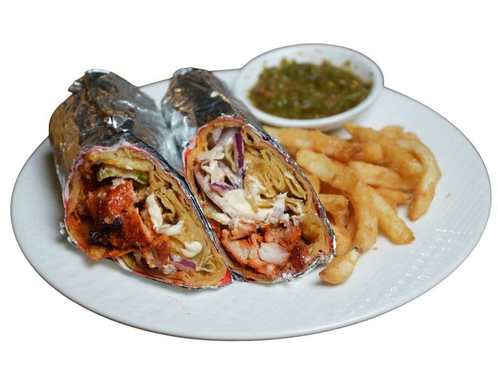 Wrap - Chicken Tikka With Fries
