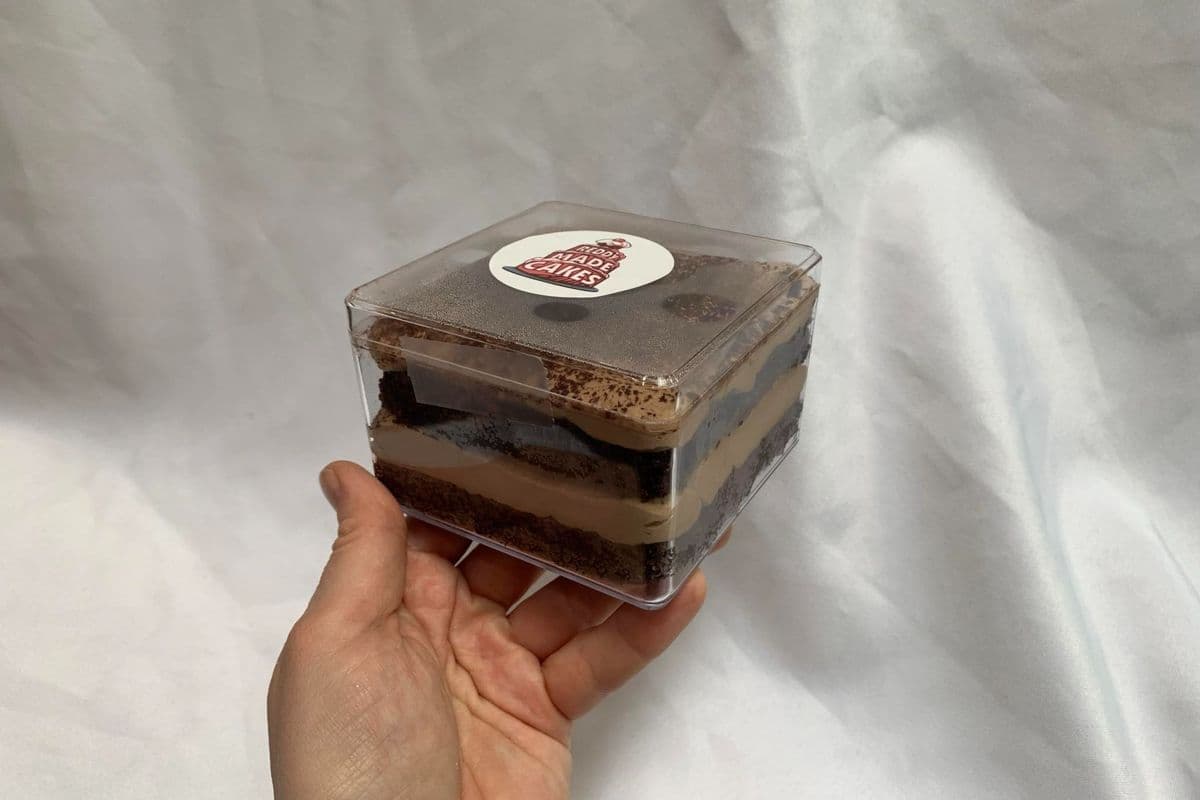 Double Chocolate Mousse Snack Cake