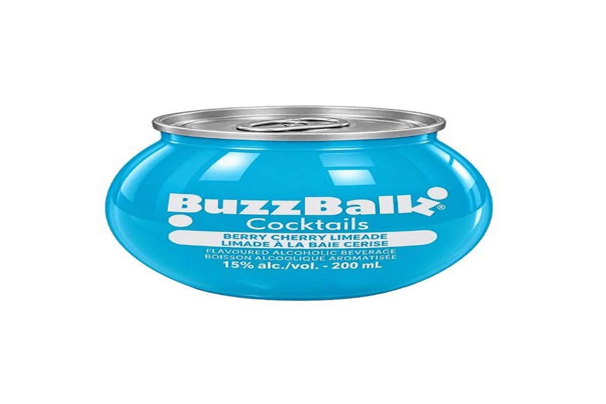 152307-BUZZBALLZ COCKTAIL BERRY CHERRY LIMEADE (1 x 200ML)