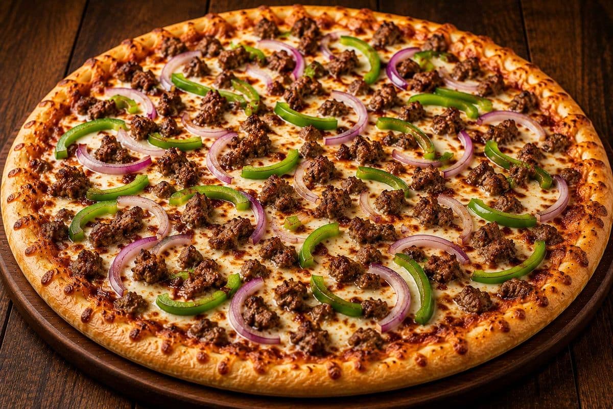 BEEF PIZZA