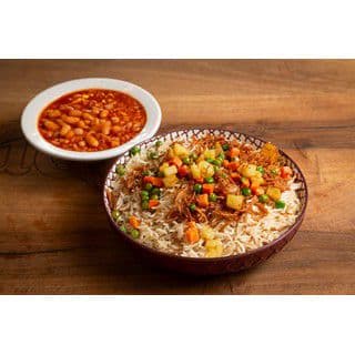 Fasoolia with Rice