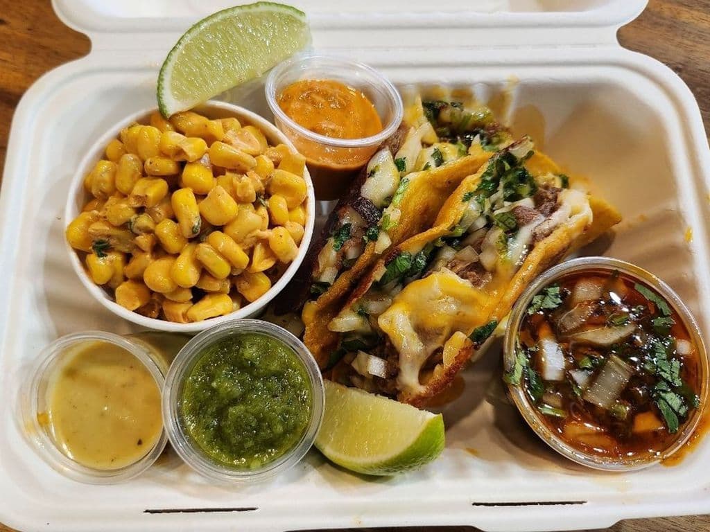 Beef Quesa Birria Box - 2pc + side