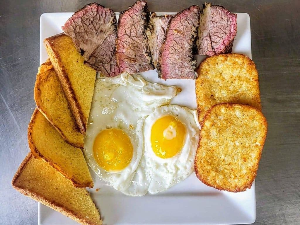 Brisket & Eggs Platter