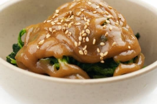 11. Goma-Ae Spinach