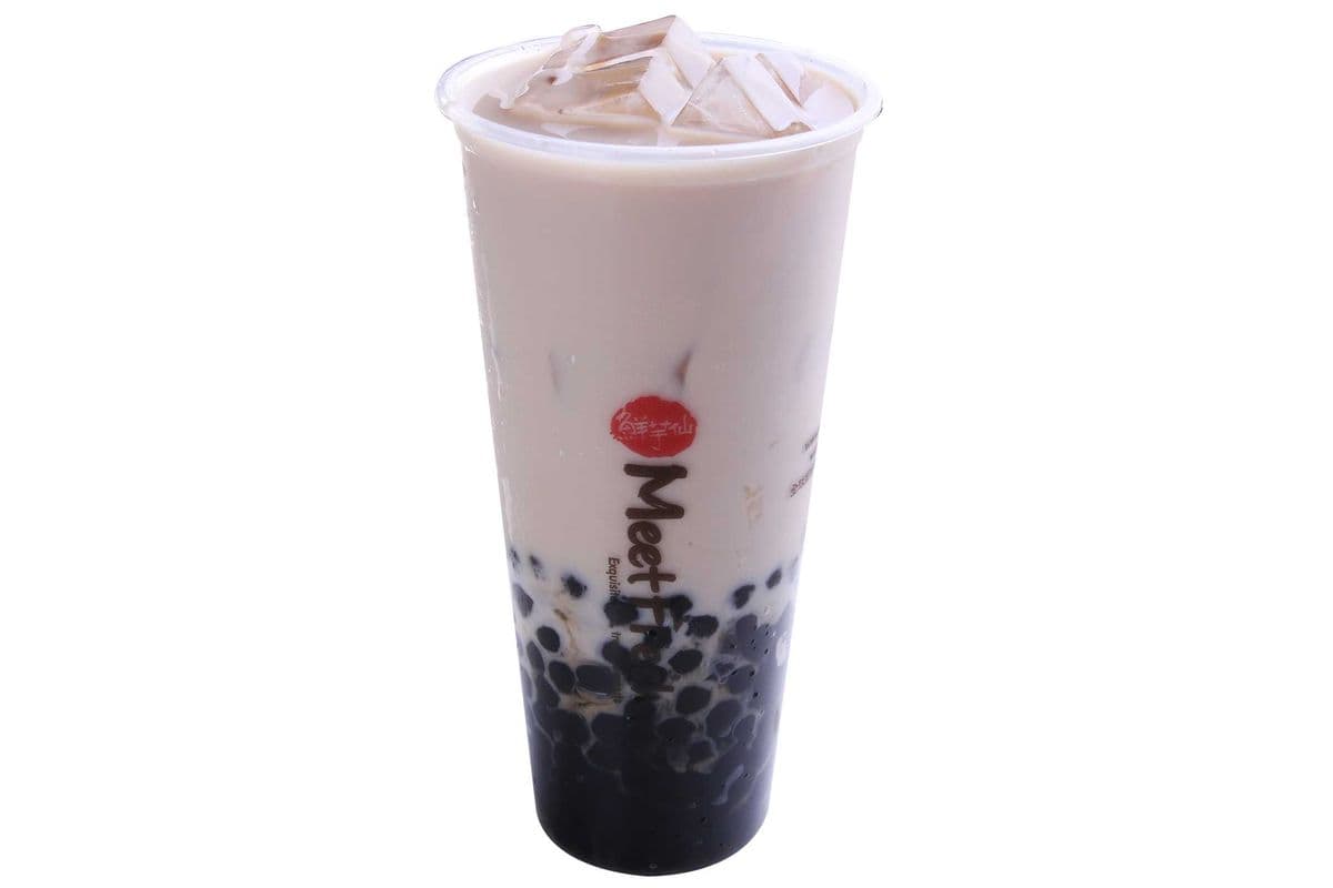 Fresh Milk Black Tea with Boba (Large)
