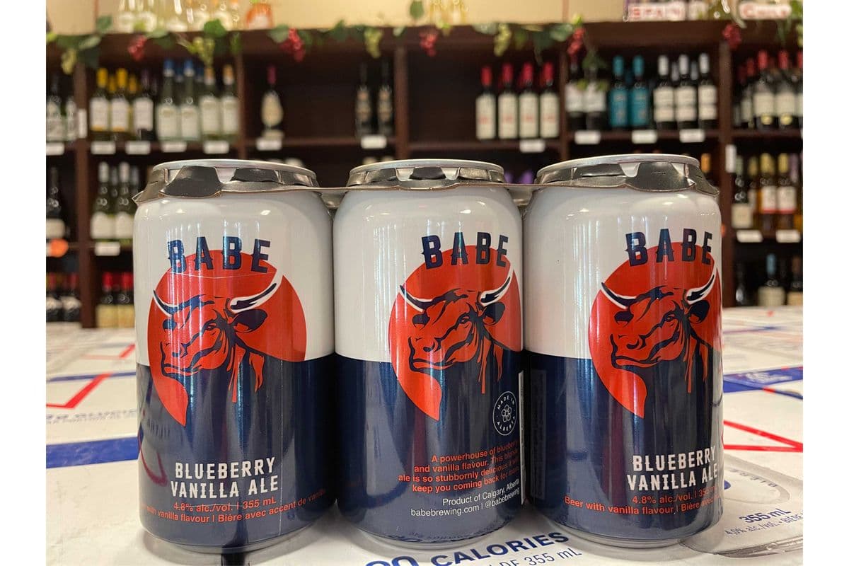 BABE BLUEBERRY VANILLA ALE 6CAN (6 x 6x355 mL)