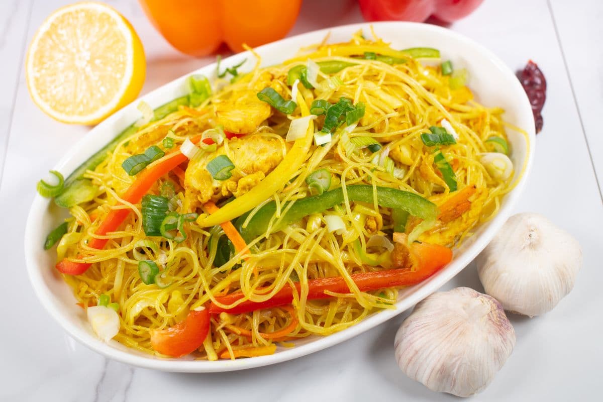 Veg Singapore Noodles