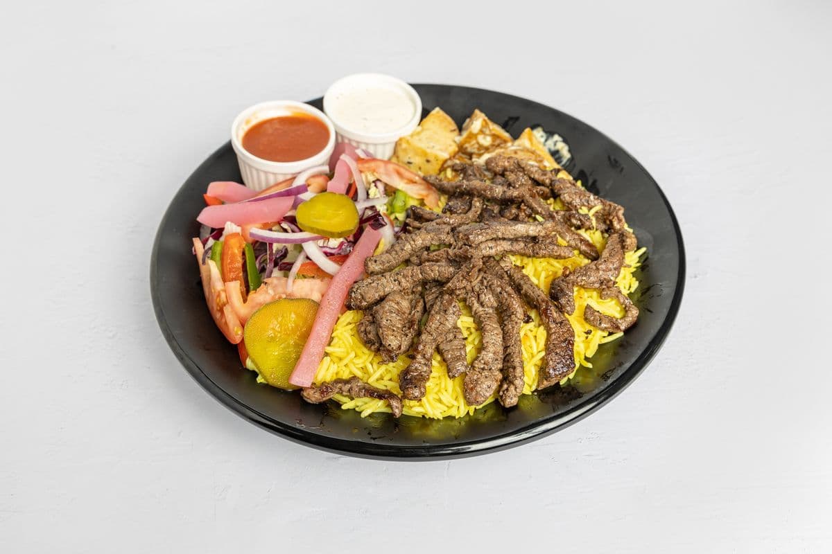 Beef Shawarma Platter