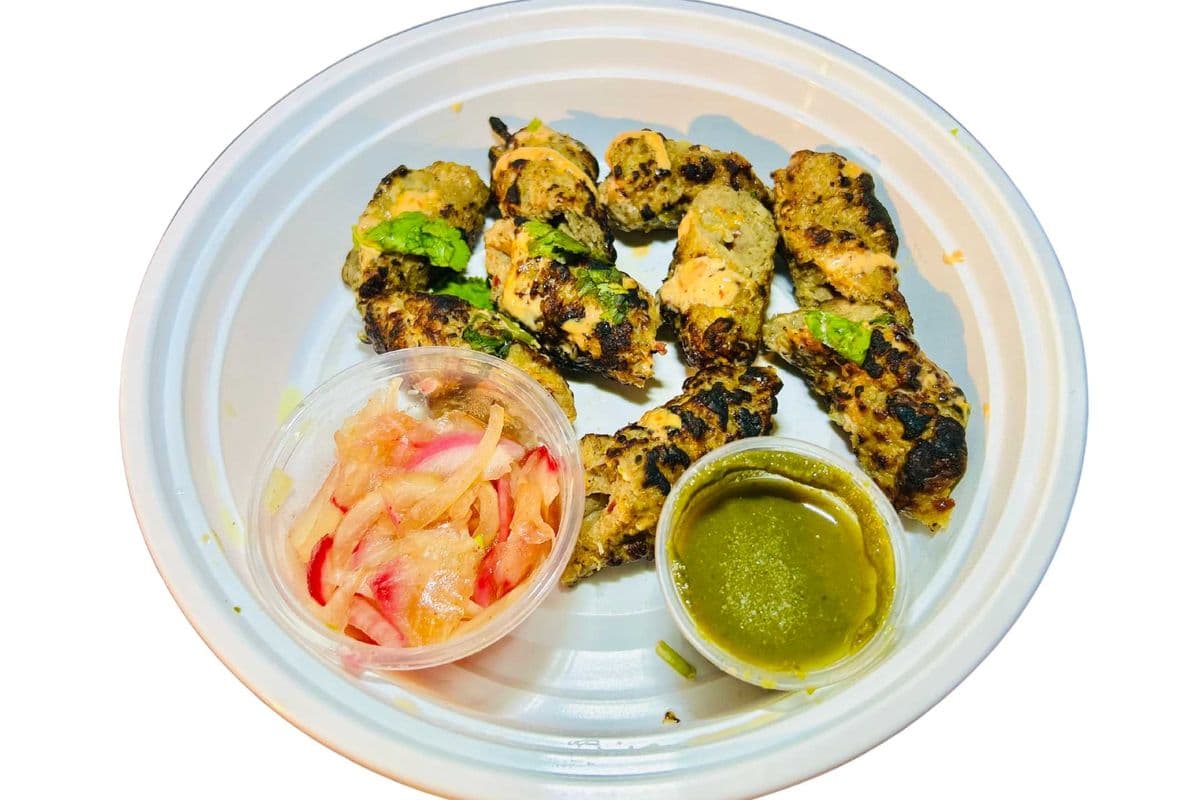 Chicken Sheekh Kebabs