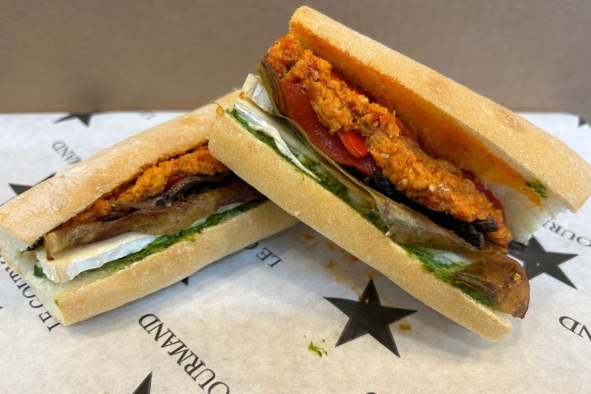 Roasted Veggie Sandwich