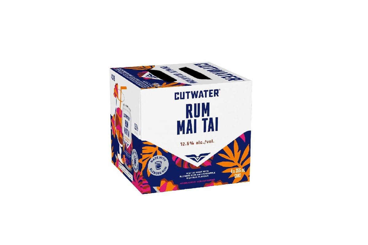 CUTWATER RUM MAI TAI (4 x 355ML)