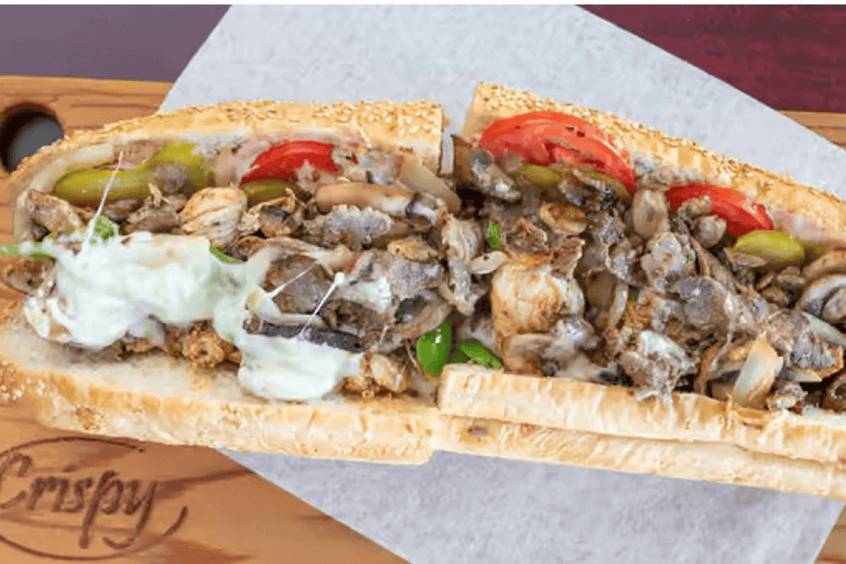 Footlong Crispy Chicken and Steak Fillet Sandwich