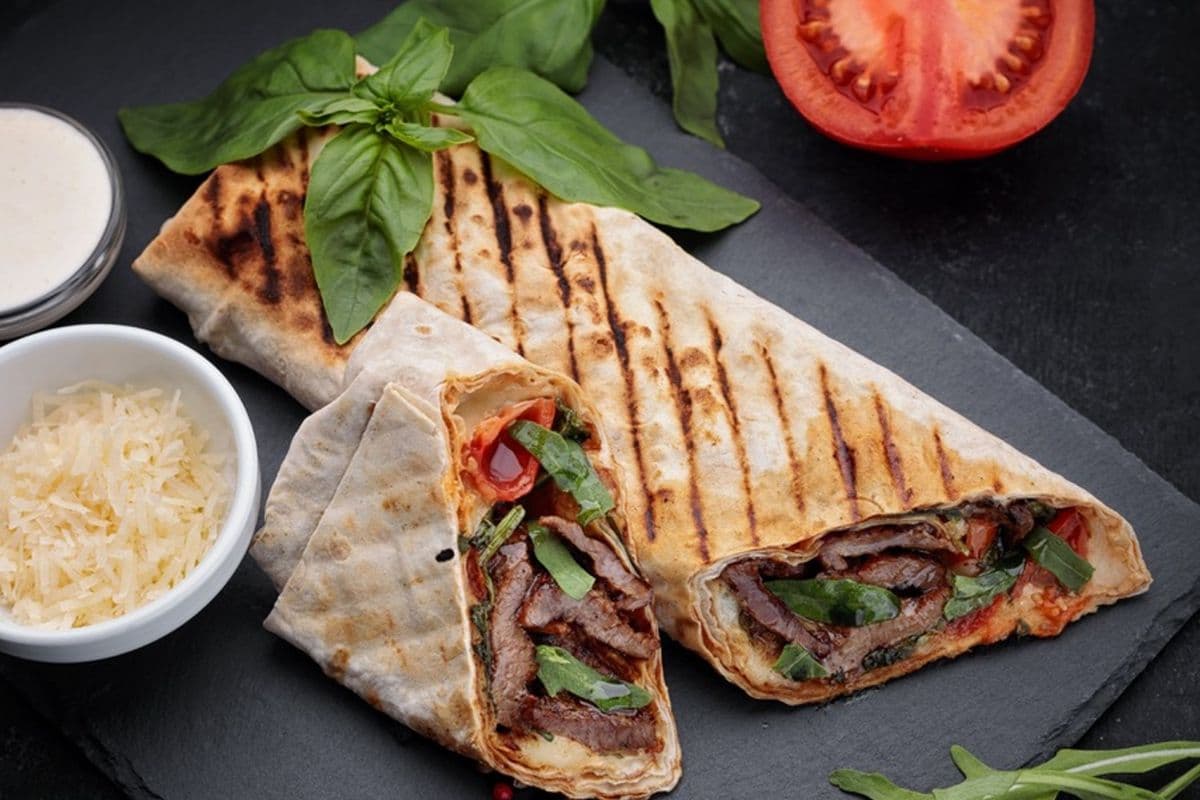 3. Beef Shawarma Wrap