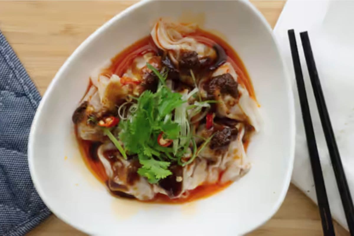 Wonton in Chili Sauce 紅油抄手