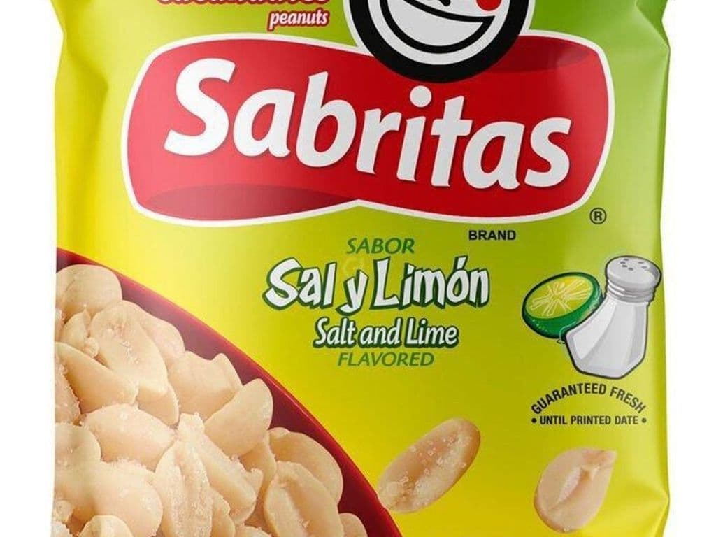 Sabritas Peanuts Salt And Lime Flavored