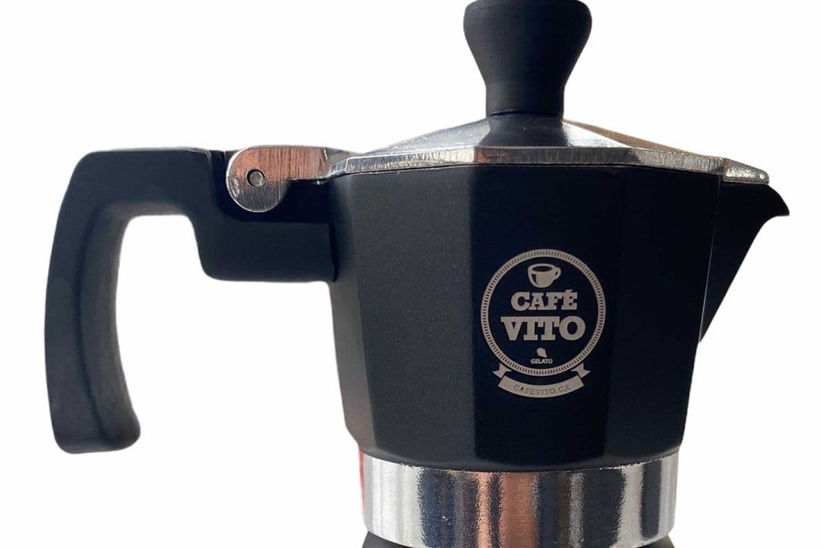 6 Tasse Machine à expresso MILANO pour cuisinière Noir/ 6 cup MILANO Stovetop Espresso Maker Black