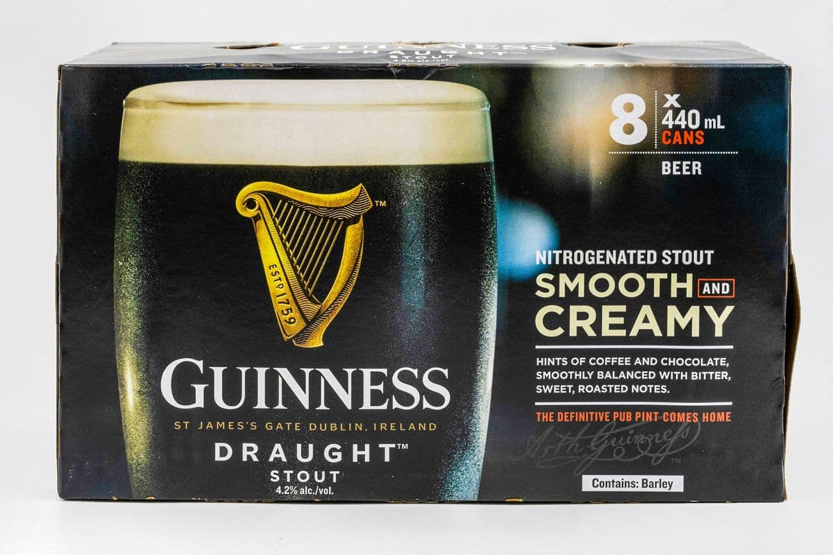 Guinness Pub Draught 8 CAN (8 x 440 ml Cans)