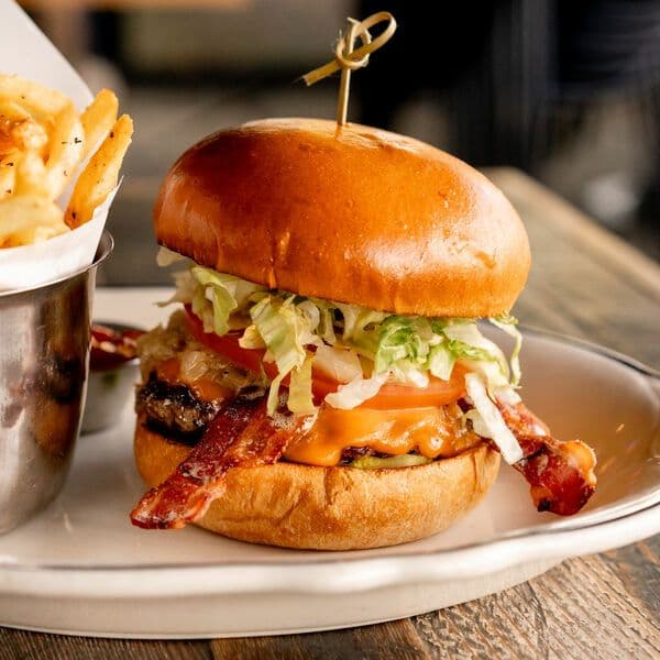 BBQ BACON BURGER (Gluten friendly)
