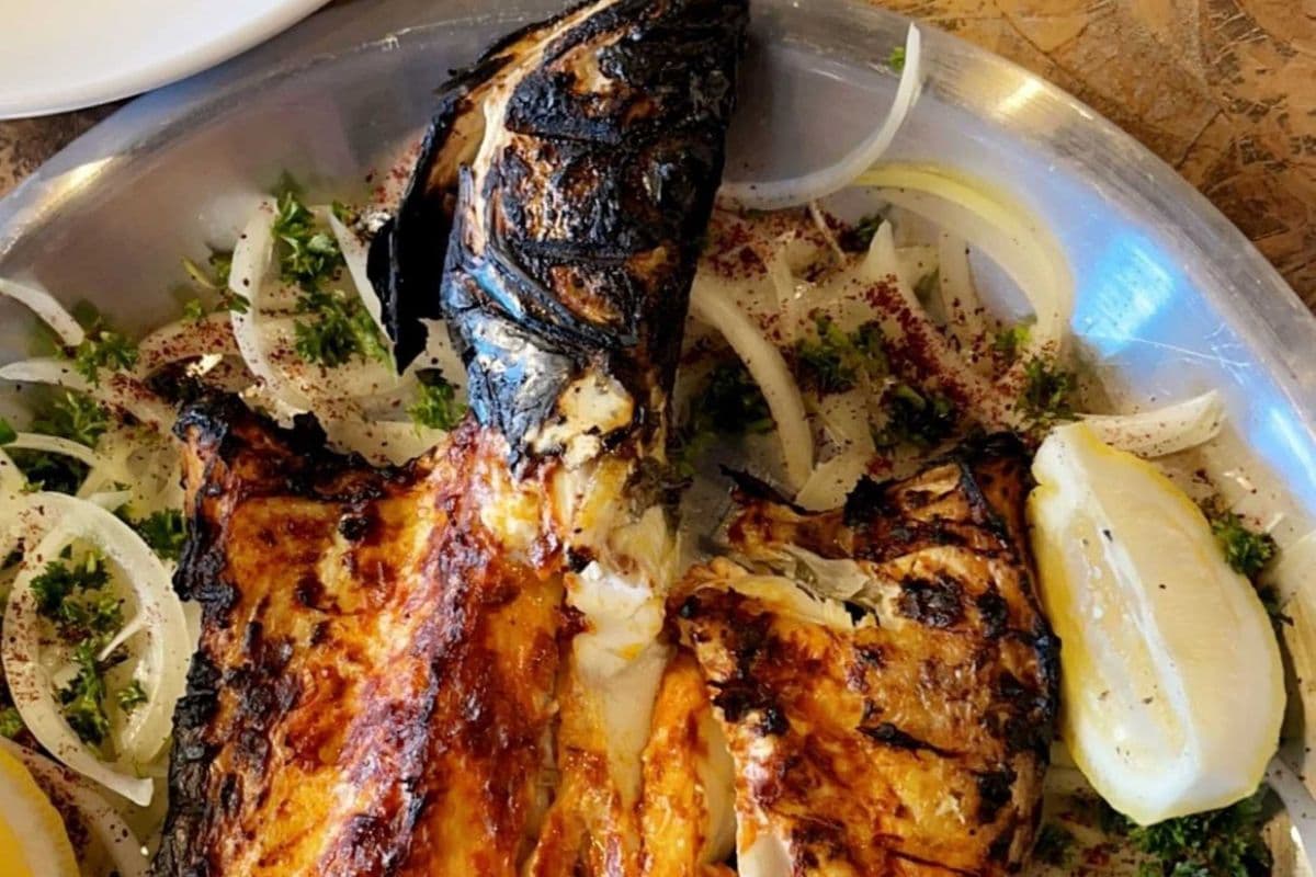 Tandoori Fish (sea bass)