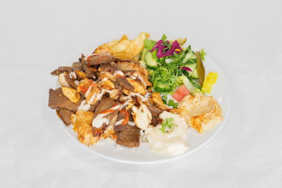 Chicken and Beef Plate