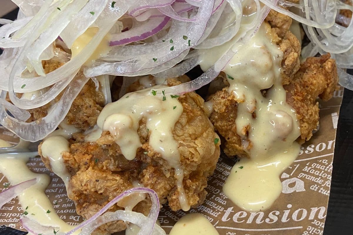 Creamy onion chicken(boneless)