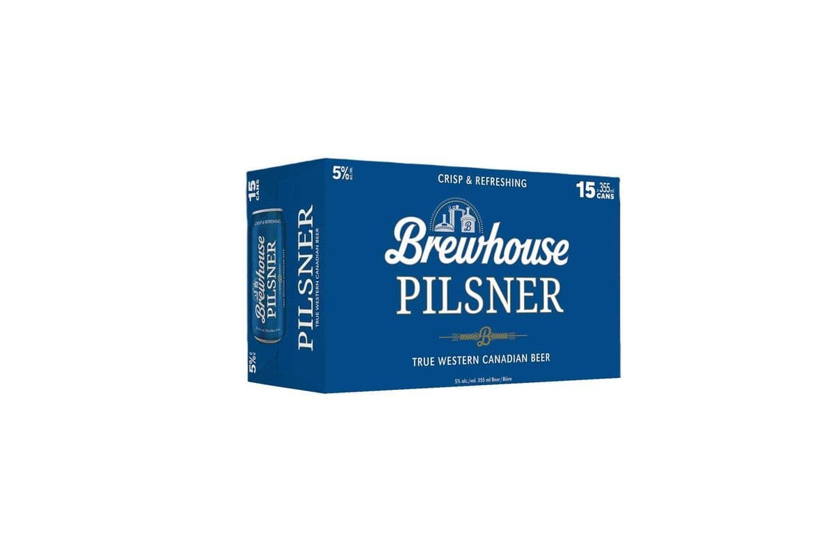 829465. BREWHOUSE PILSNER (15 x 355ML (CANS))