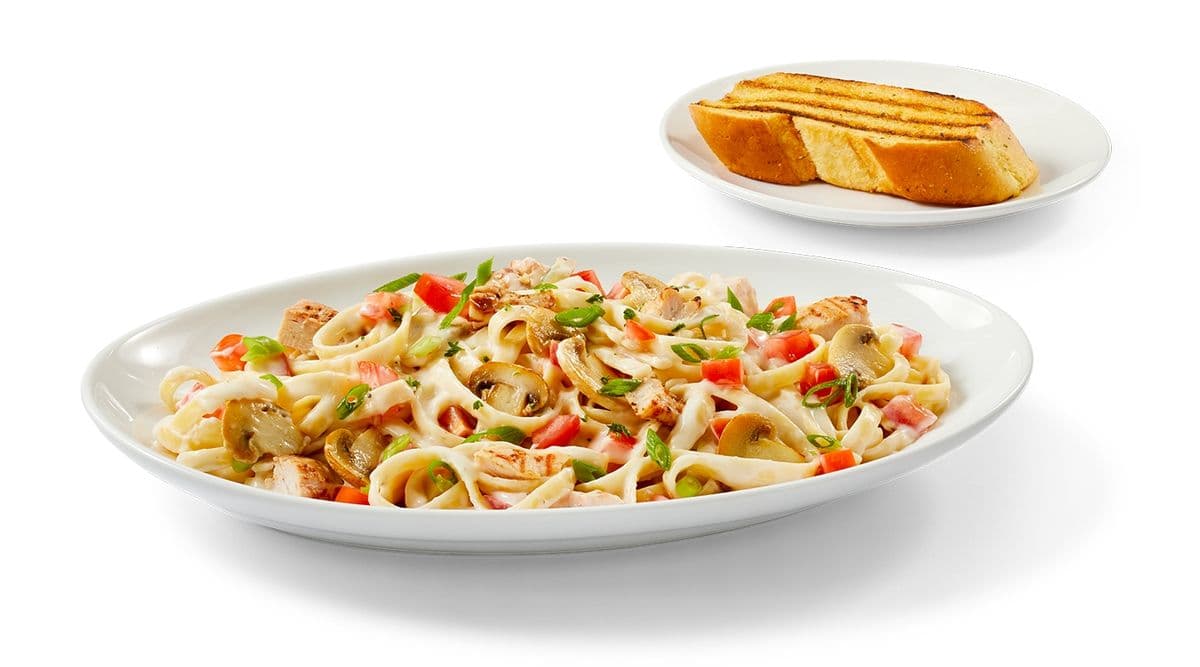 Chicken Mushroom Fettuccini