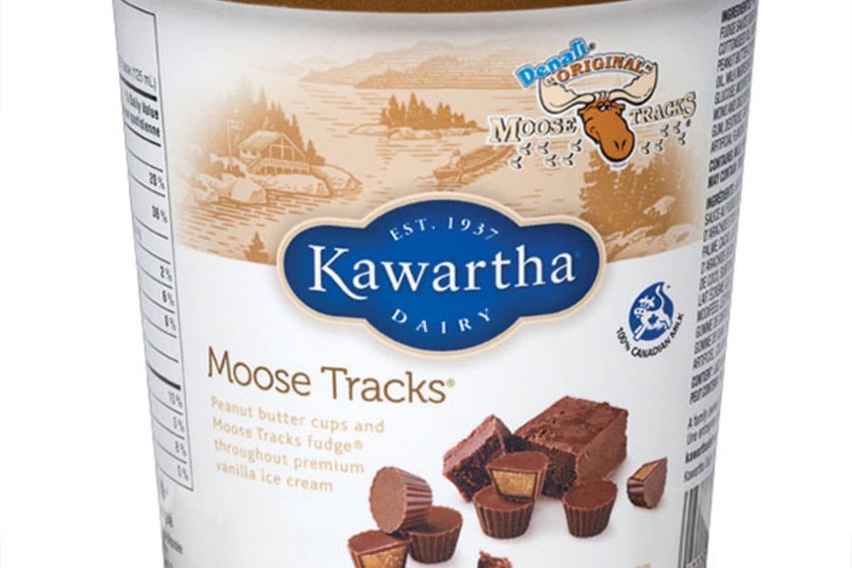 Kawartha Dairy Ice Cream Moose Tracks (500 ml)
