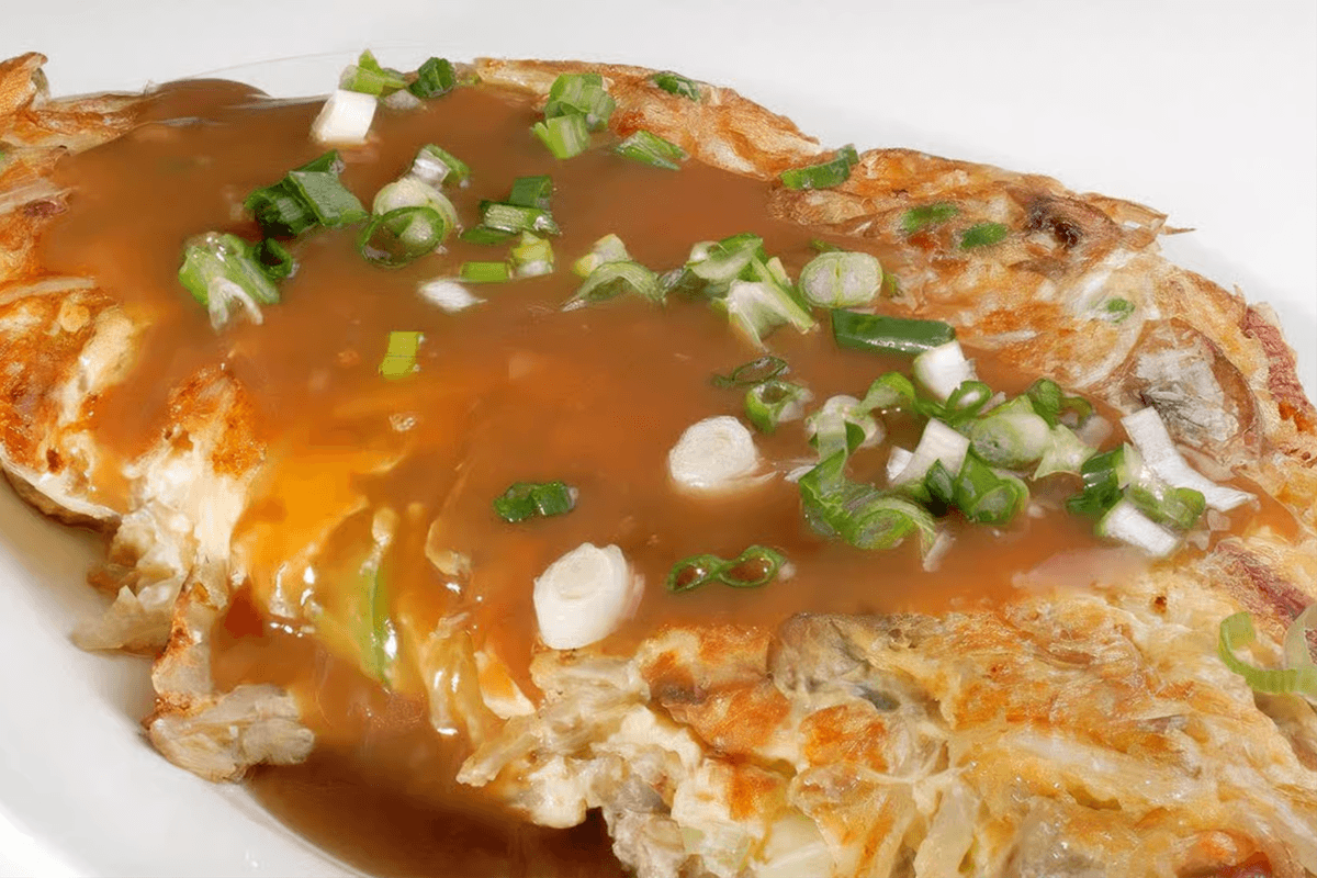 38. Mushroom Egg Foo Yong