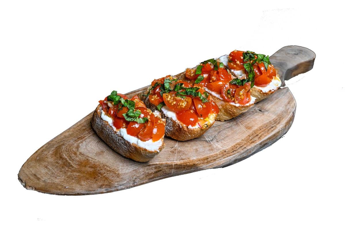 Bruschetta con Burrata