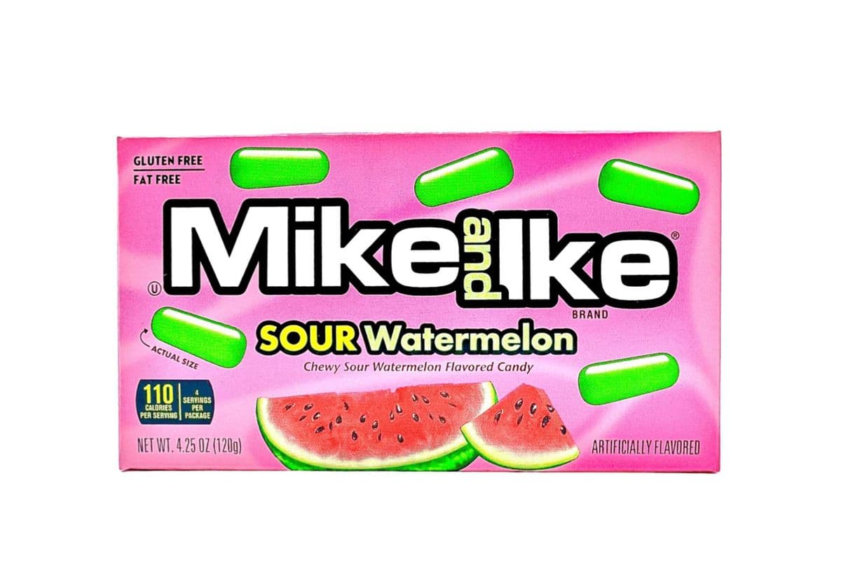 Mike and Ike Sour Watermelon (120 g)