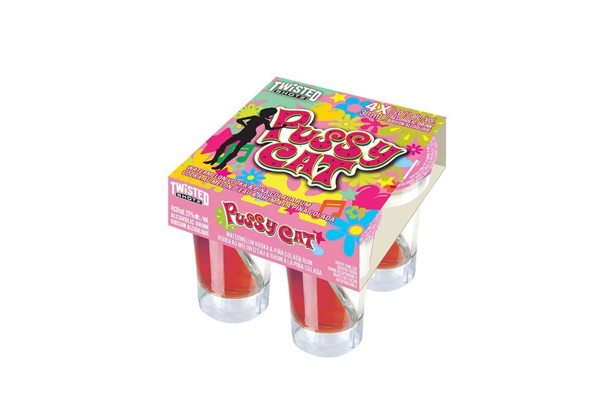 Twisted Shotz Pussy Cat (4 x 30 ml)