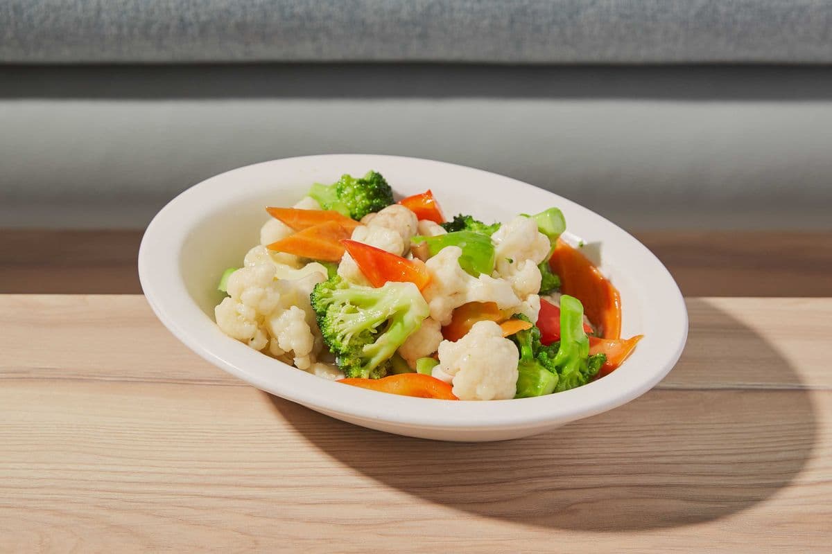 Pan-Fried Broccoli and Cauliflower